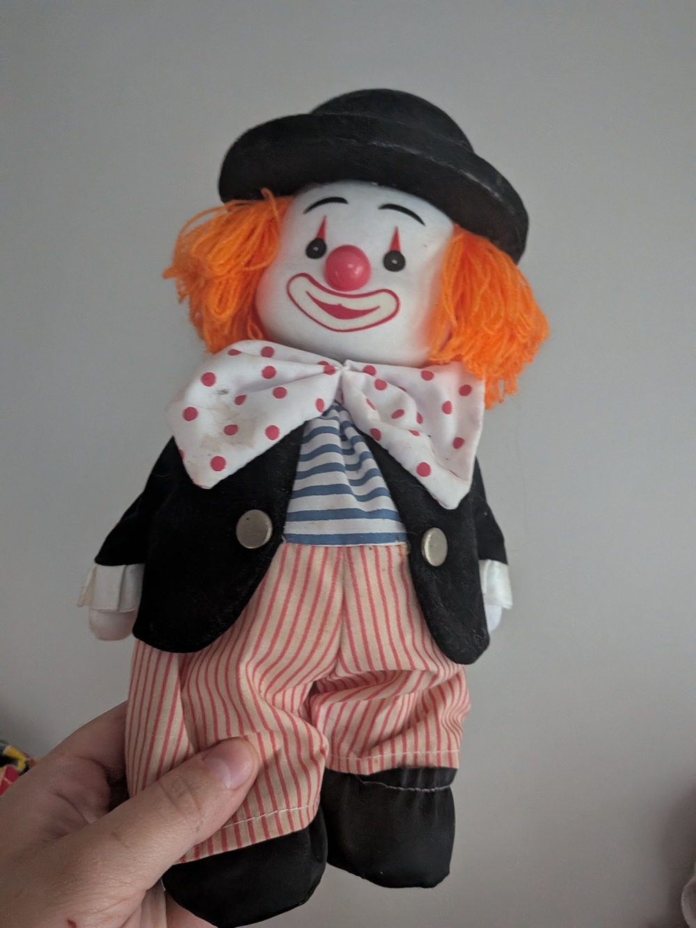 Vintage Collectible Musical clown